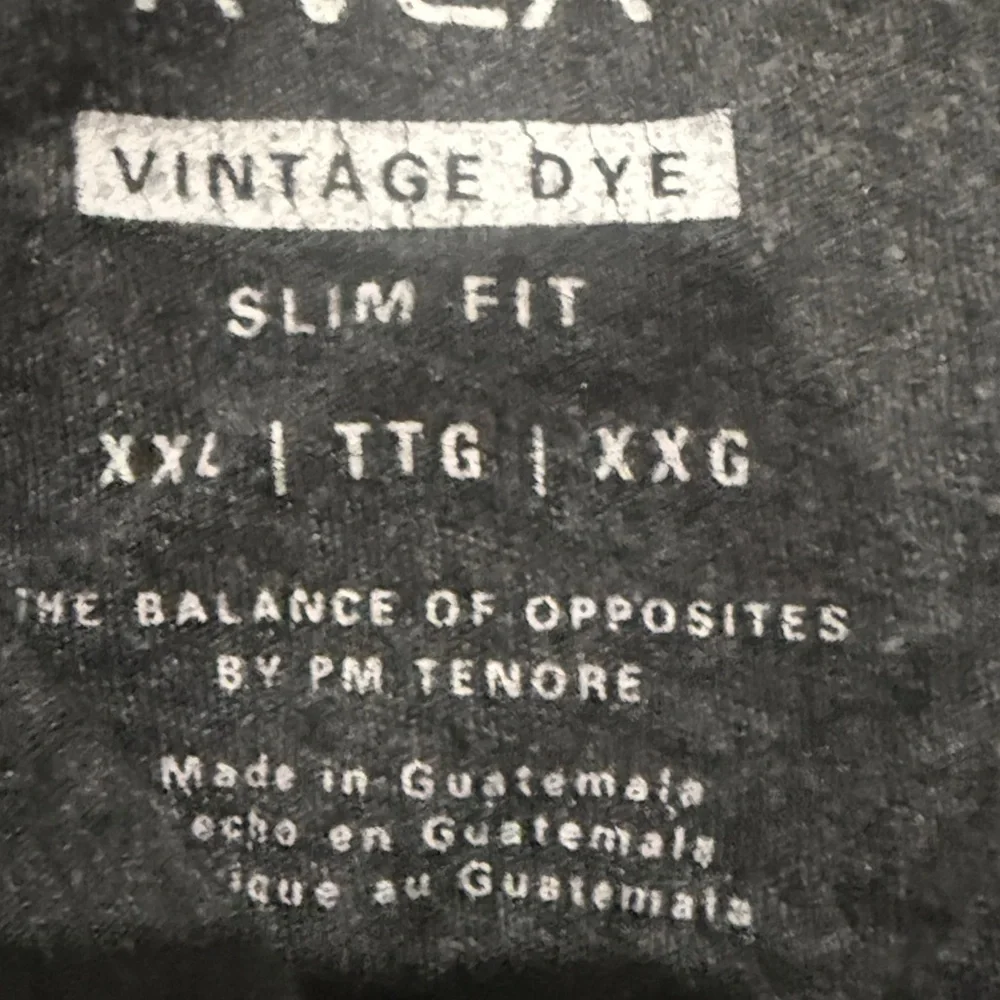 MENS RVCA T SHIRT GREY - Picture 3 of 5